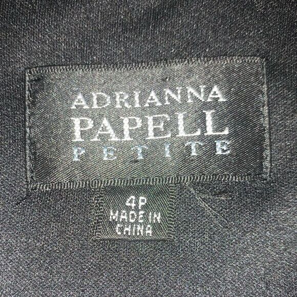 Adrianna Papell Cap Sleeve Marble Pattern Dress - Picture 8 of 10